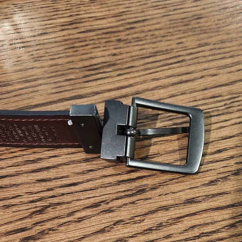 Chaps + Levi's Boys Reversible Belts | Black + Brown | Size L 30-32 Waist